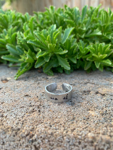 Metal stamped RINGS