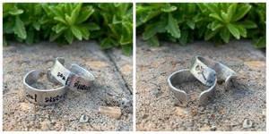 Metal stamped RINGS