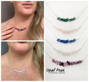 Gemstone Chip Necklace PRE-SALE