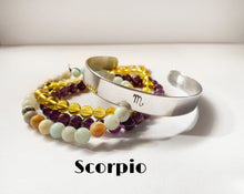 Load image into Gallery viewer, Zodiac sign bracelet set
