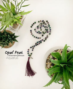 Aquarius Mala Necklace