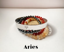 Load image into Gallery viewer, Zodiac sign bracelet set
