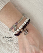 Load image into Gallery viewer, Rose Quartz single strand bracelet
