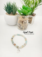 Load image into Gallery viewer, Amazonite single strand bracelet
